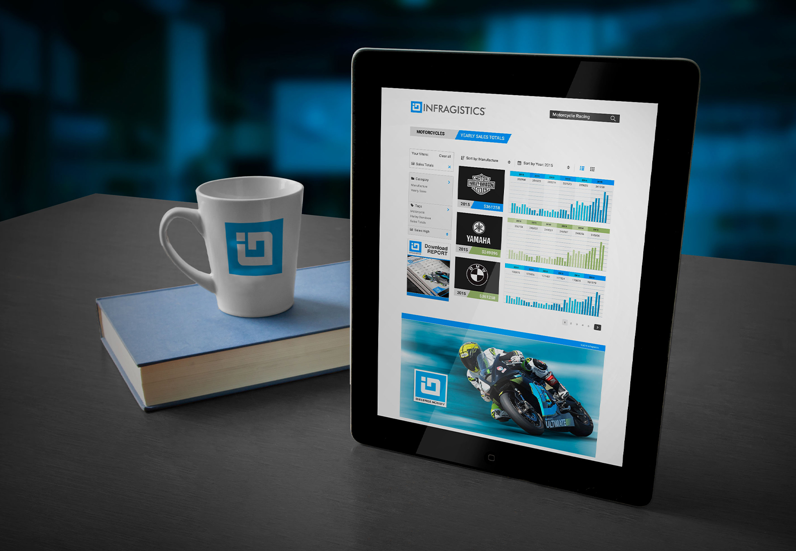 Infragistics — Website Design