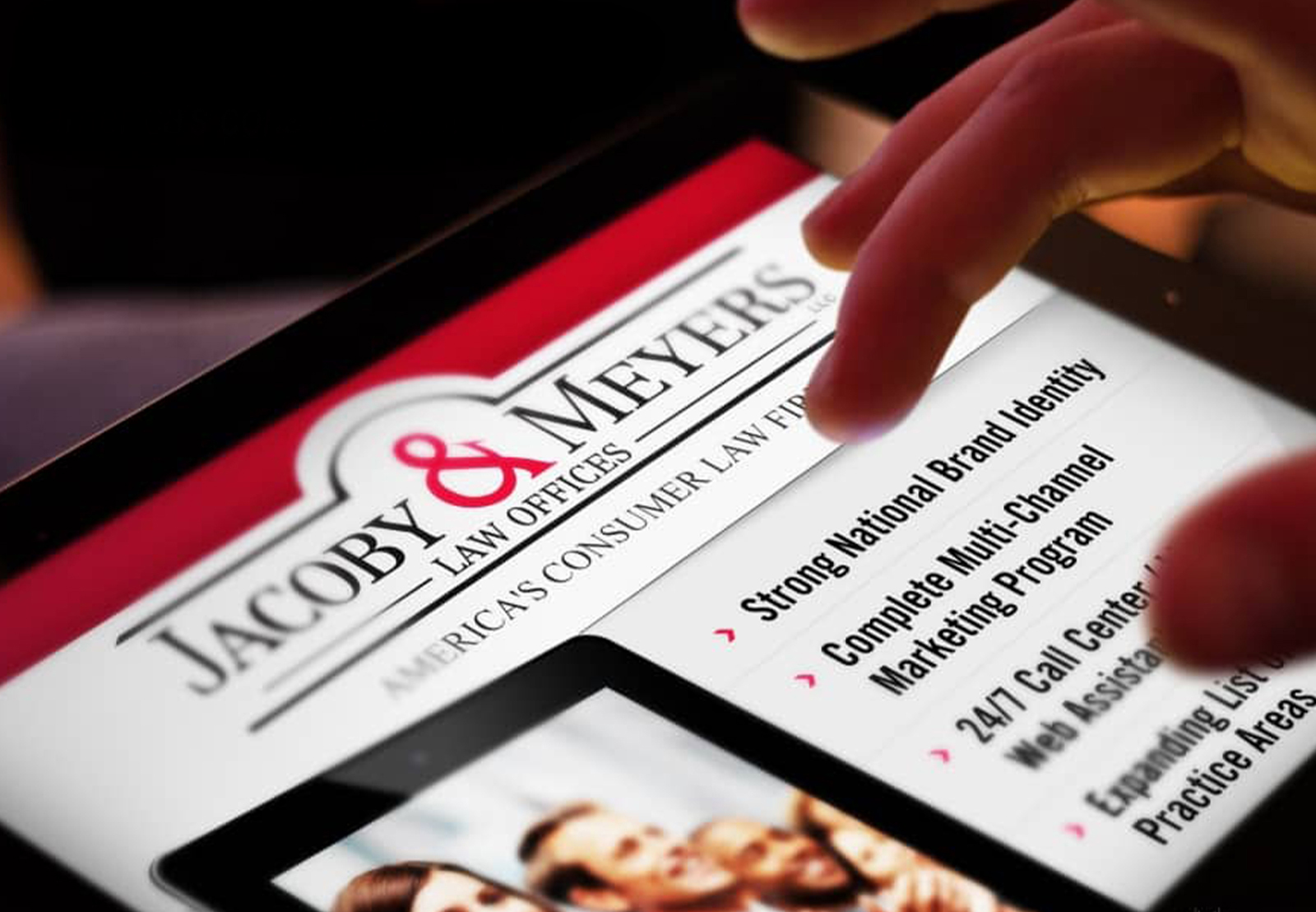 Jacoby & Meyers — Website Design